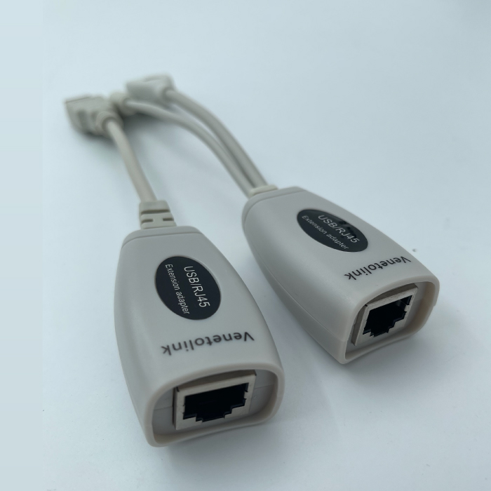 مبدل افزایش طول کابل تحت شبکه ونتولینک مدل USB 2.0 با طول 45 متر